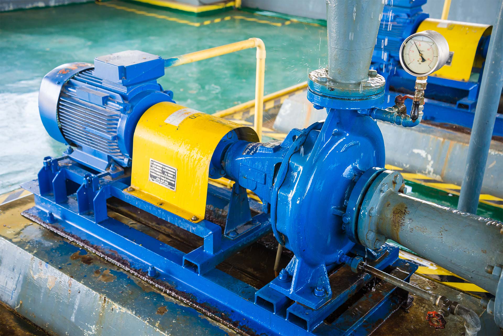 photo of a pump from our surplus inventory.