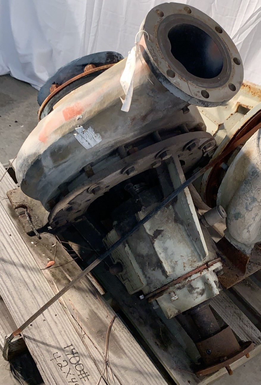 HS-0287_5573 ALLIS CHALMERS CSO 8X6-15 316 STAINLESS STEEL PUMP HS-0287