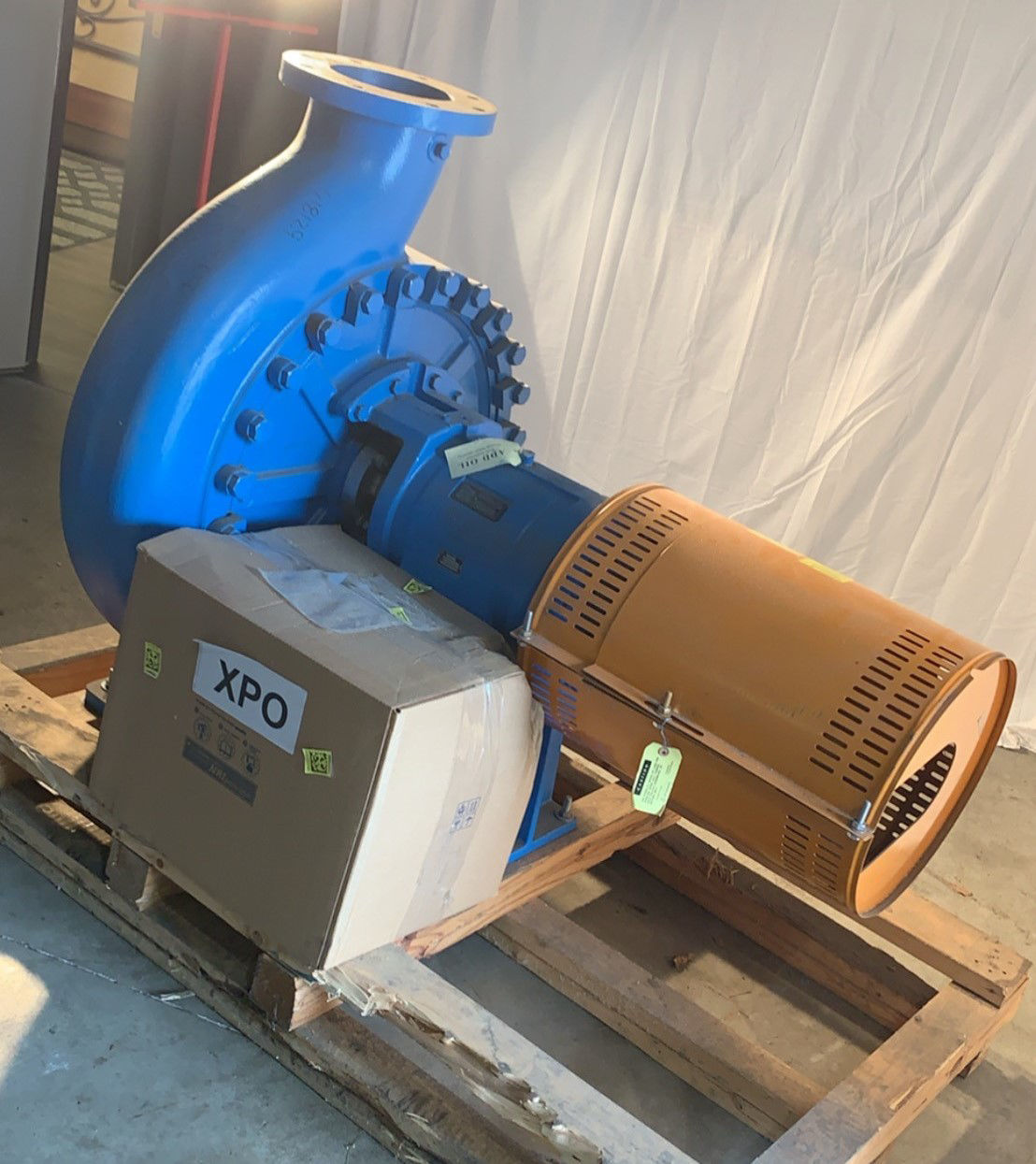 GOULDS 3410XL 8X12-25 CAST IRON/STAINLESS STEEL PUMP HS-0113