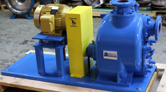 self priming trash pumps